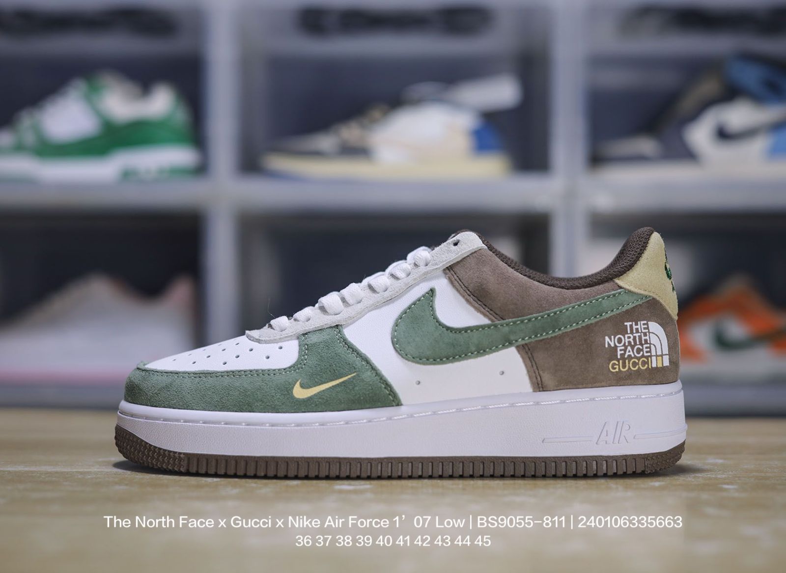 The North Face x Nike Air Force 1'07 Low ザノースフェイス ナイキ 