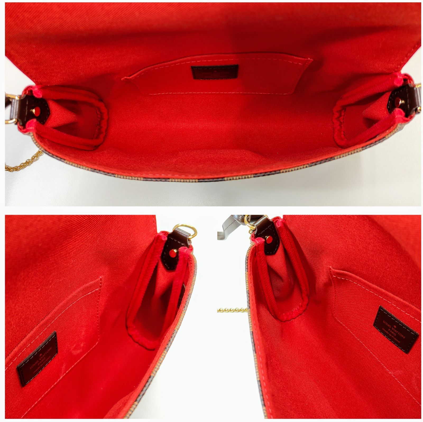 極美品 未使用品】LOUIS VUITTON ルイヴィトン ダミエ フェイボリット 