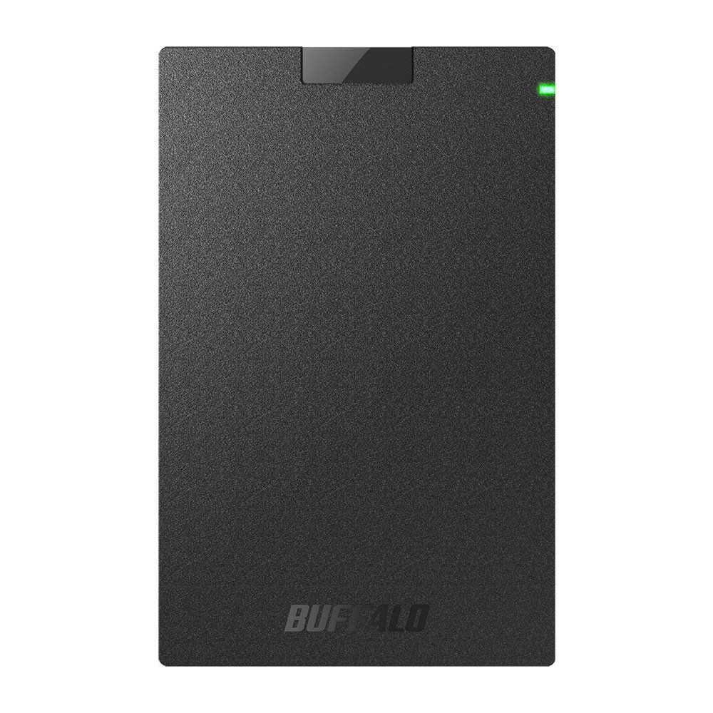 BUFFALO USB3.1 Gen.1 対応 ポータブルHDD スタンダードモデル ブラック 1TB HD-PCG1.0U3-BBA ブラック 1.0TB