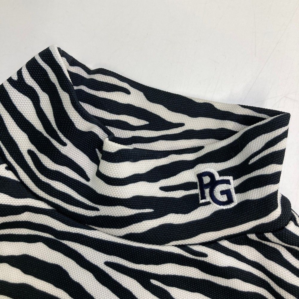 PEARLY GATES パーリーゲイツ ハイネック 半袖Tシャツ ウェーブ