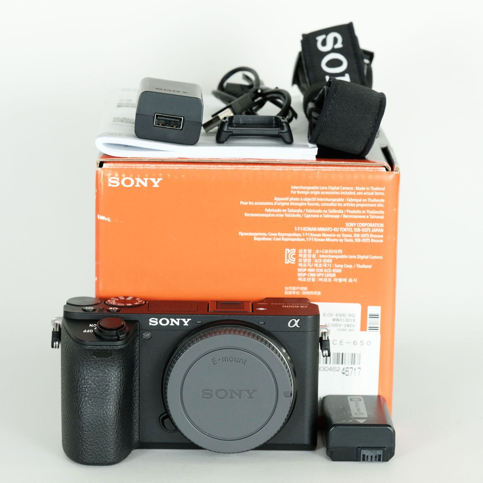 ｜シャッター数704回 SONY α6500 ILCE-6500 ボディ | ソニーEマウント