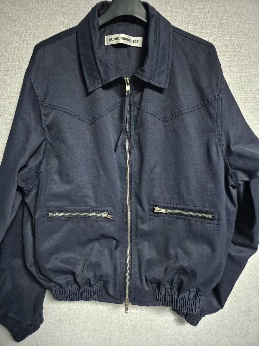 シャーリングジャケット ネイビー