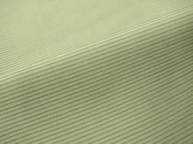 平和屋着物＊夏物 色無地 絽 山葵色 正絹 CAAU5600vp