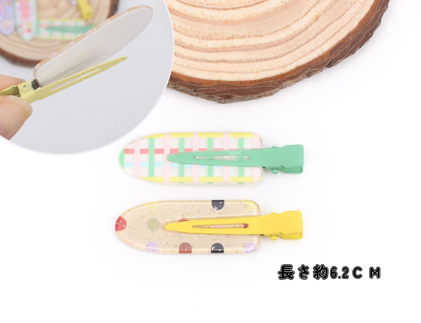 前髪クリップ かわいい