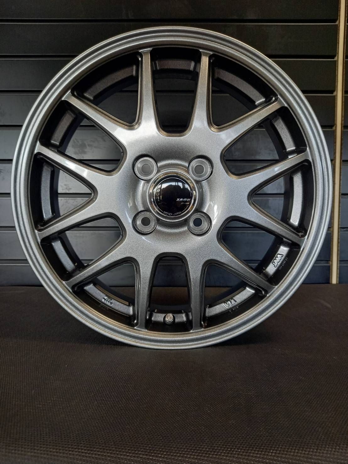 アルミホイール ZACK JP205 4Jx12 42 4H100 4本 JWL-T◆ハイゼット●アトレー●ピクシス トラック バン●サンバー