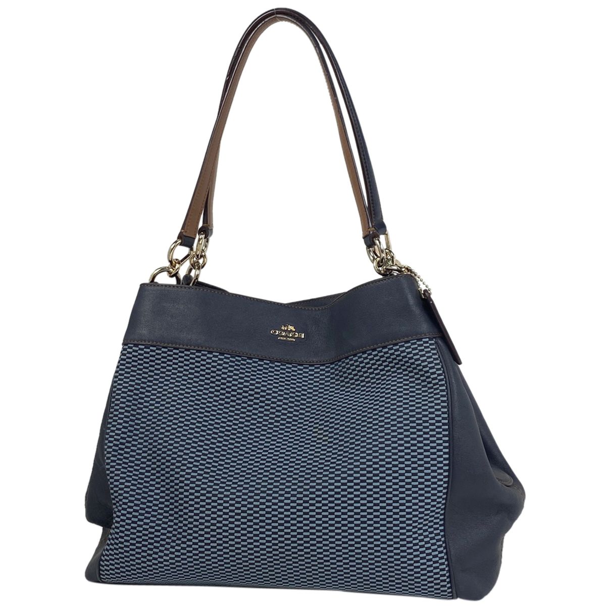 コーチ COACH ロゴ トートバッグ ショルダーバッグ ハンドバッグ 