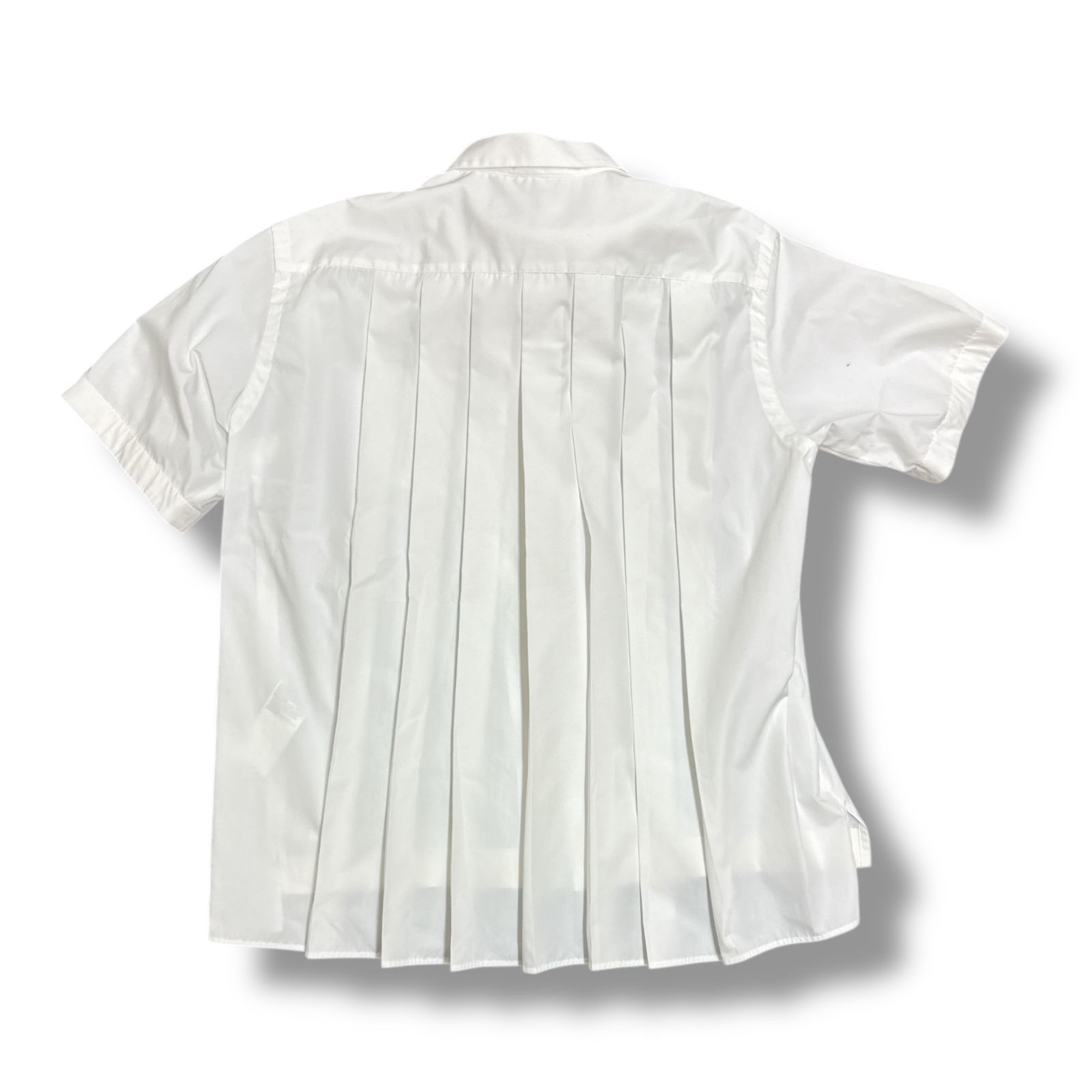 参考上代60500円 sacai 24SS Cotton Poplin Shirt コットン