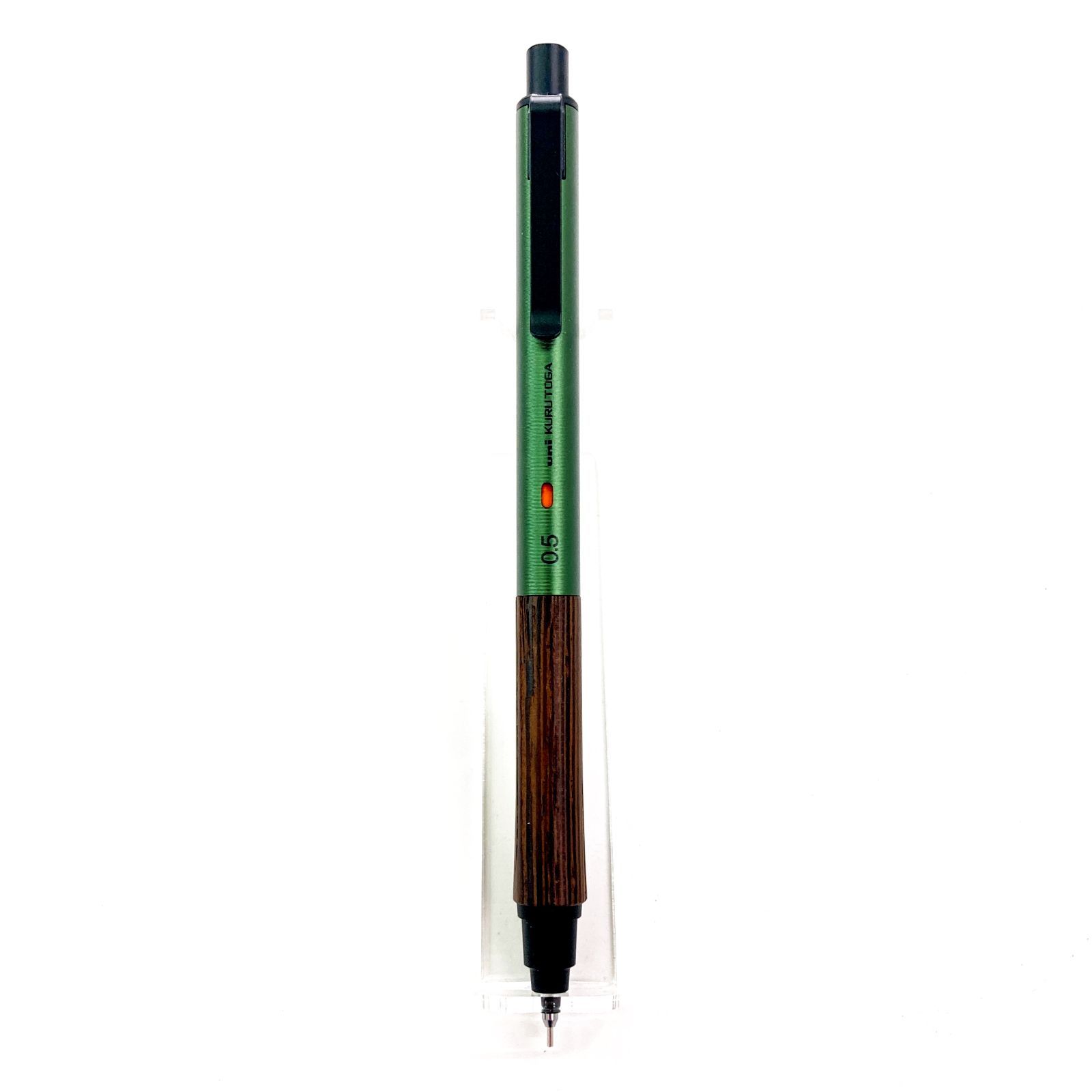 三菱 クルトガ ウッド 0.5mm （フォレストグリーン） M5KW1P