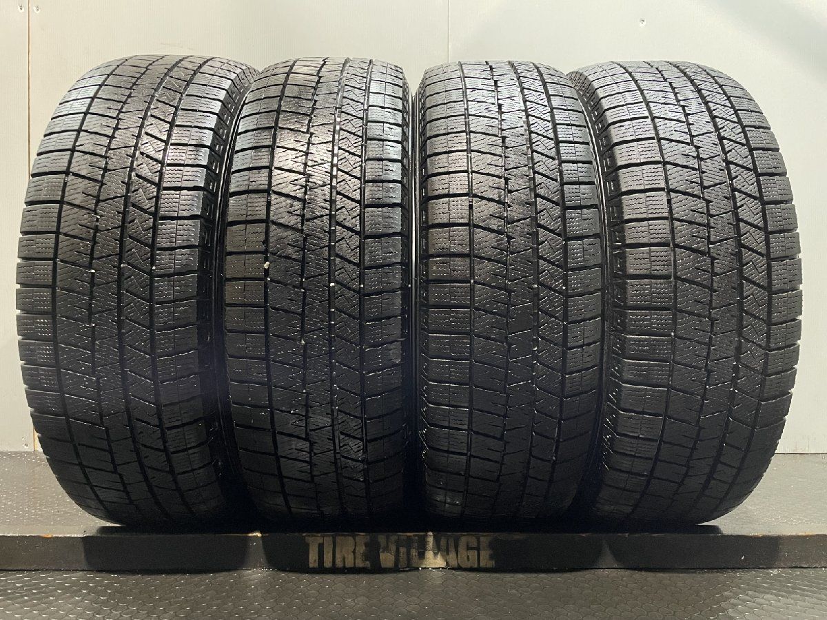 DUNLOP WINTER MAXX WM03 225 65R17 17インチ スタッドレス 4本 21年製 バリ溝 40アルファード 40ヴェルファイア ハリアー等 KTK612