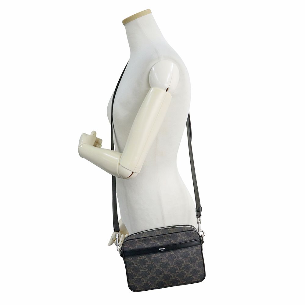 CELINE トリオンフキャンバス スモール メッセンジャー バッグ セリーヌ スモール メッセンジャー バッグ トリオンフ
