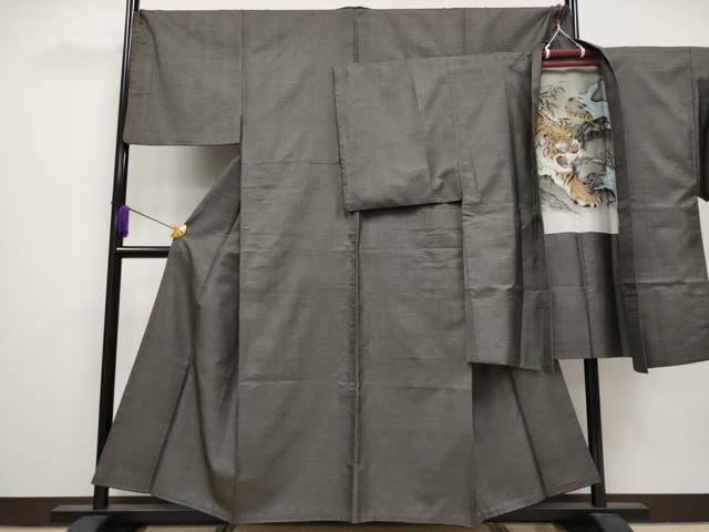 平和屋着物 上 男性 本場大島紬 アンサンブル 100亀甲 総詰め CYAA3427s5