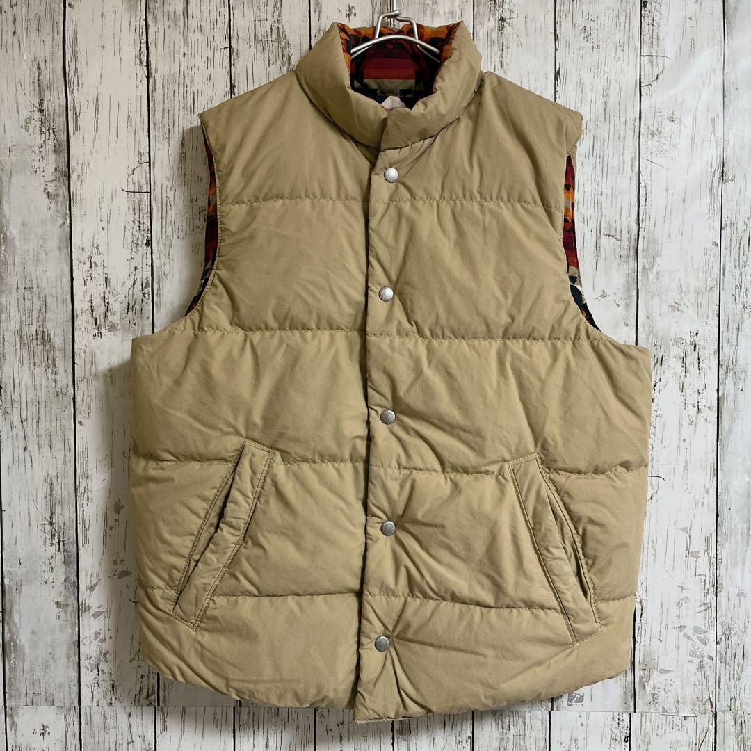 デニム＆サプライ ラルフローレン ダウンベスト リバーシブル