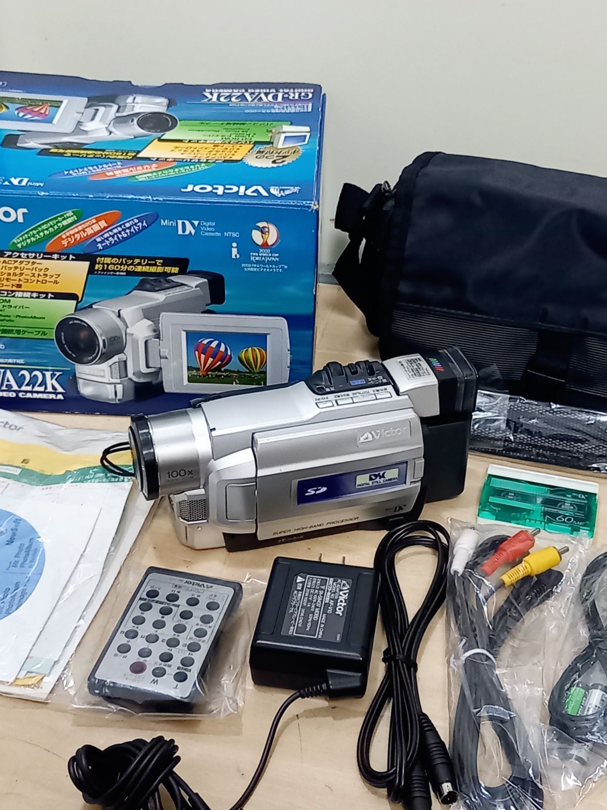 Victor GR-DVA22K ビデオカメラ
