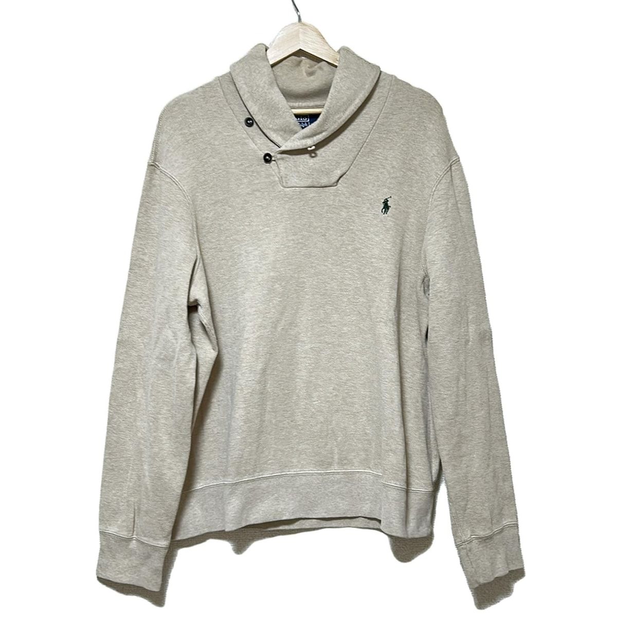 POLObyRalphLauren ポロラルフローレン トレーナー サイズＬ L レディース - ベージュ 長袖