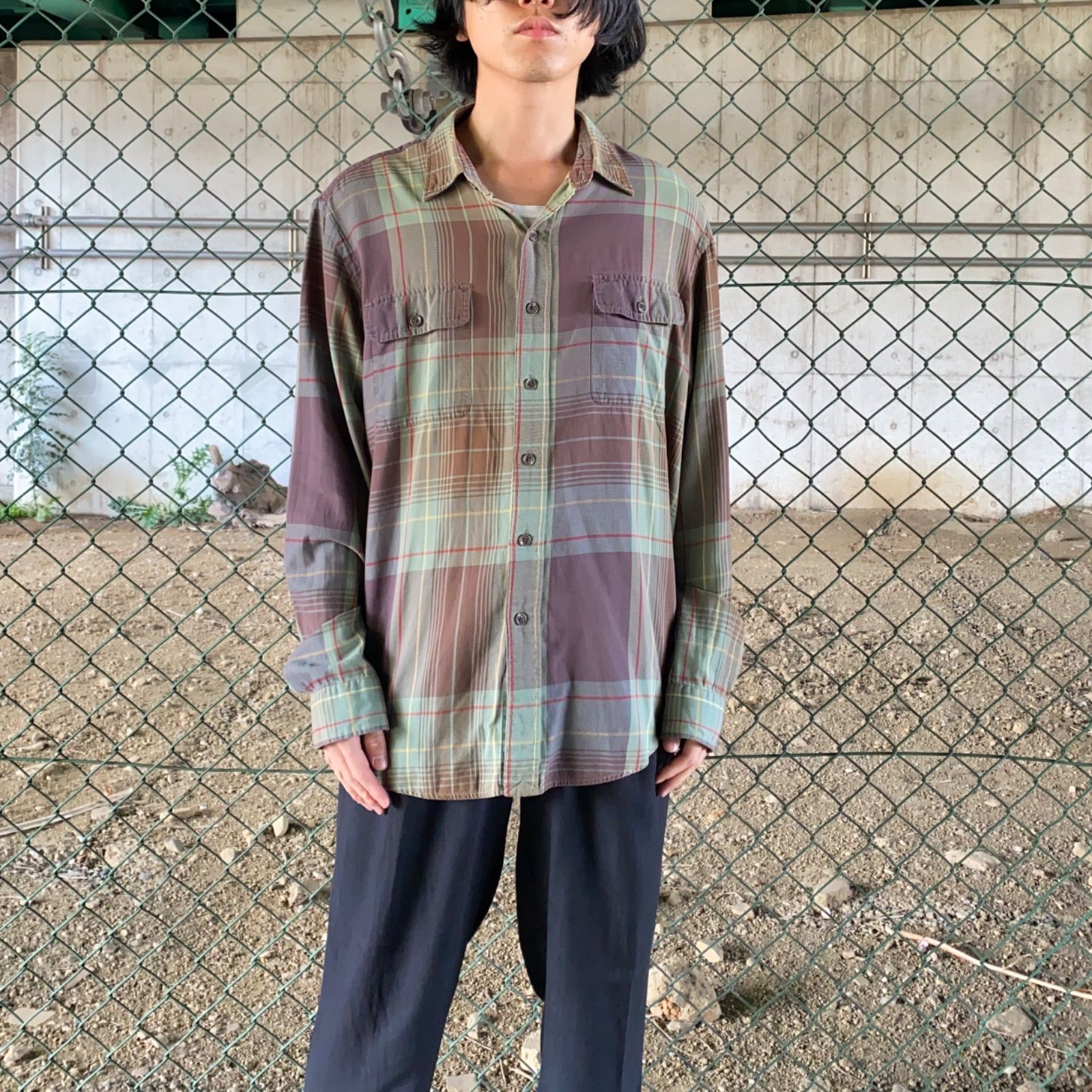 90's / 《Ralph Lauren》check shirt ラルフローレン