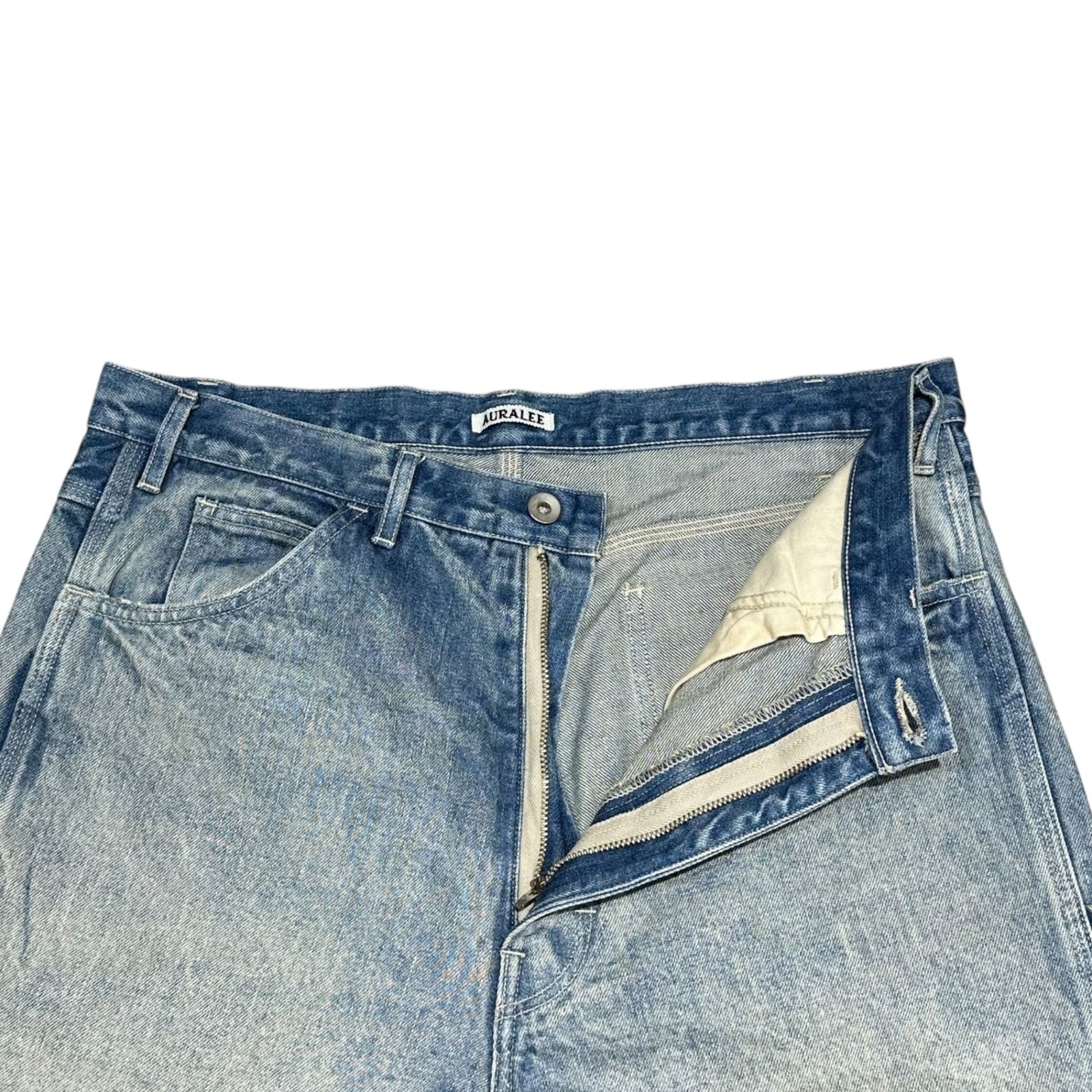 AURALEE(オーラリー) 24AW SELVEDGE FADED HEAVY DENIM PAINTER