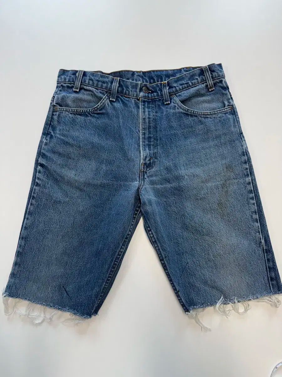 Sz 33 80 s USA LEVI S リーバイス 519 デニム ショートパンツ