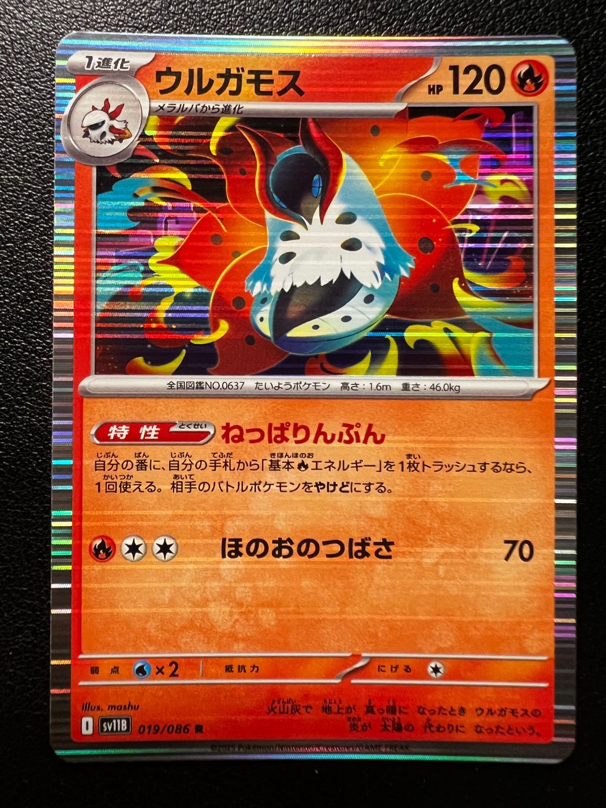 ウルガモス R [SV11B 019/086](拡張パック「ブラックボルト