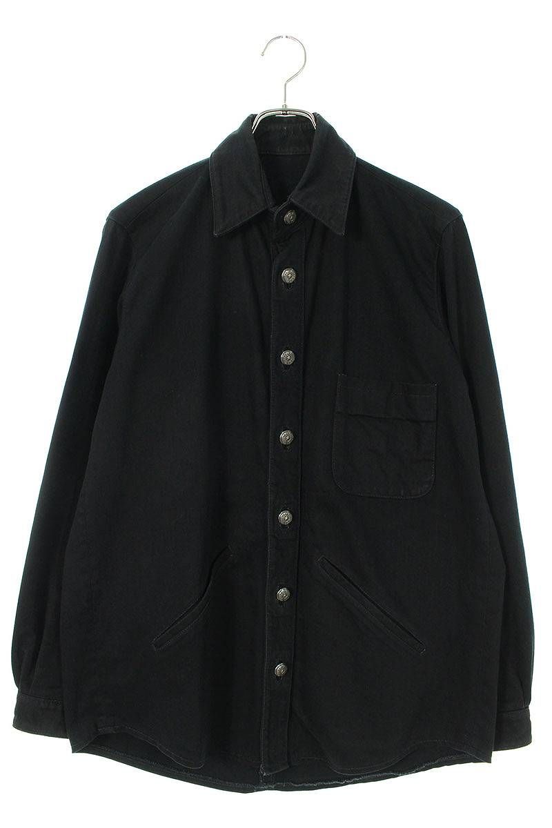 クロムハーツ DENIM SHIRT/デニムシャツ バッククロスパッチ付き