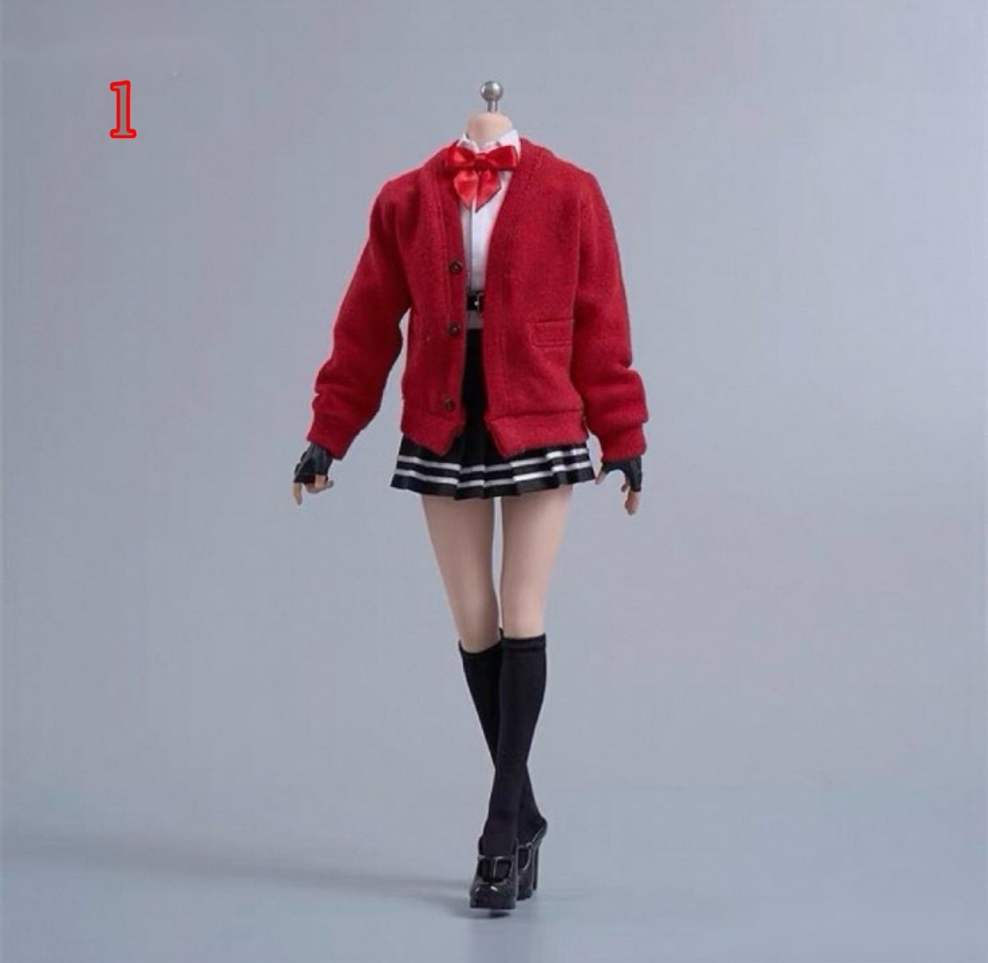 1/6 フィギュア 衣装セット 12インチ セーラー服 ミニスカート