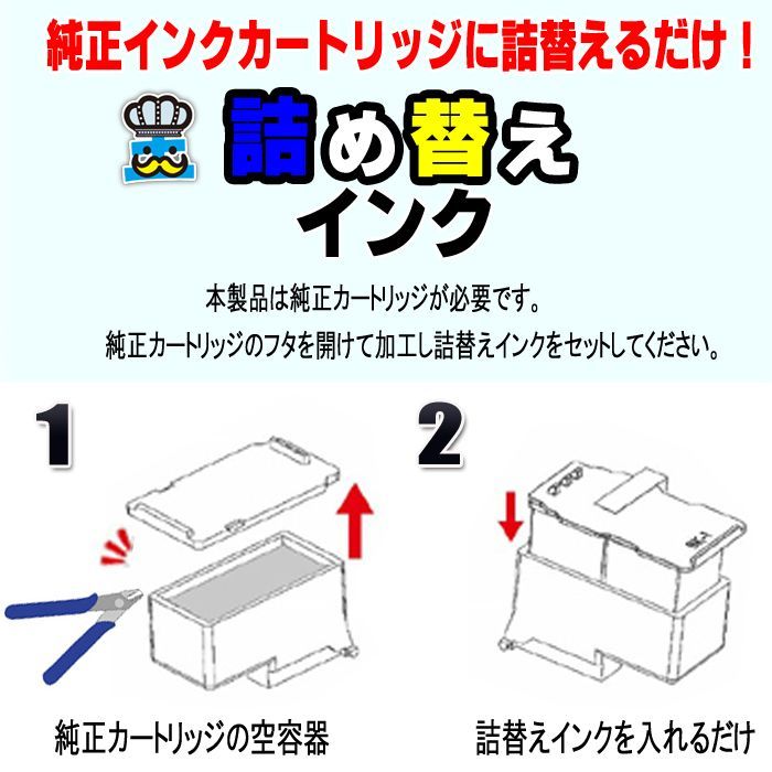 キャノン BC-340 BC-341 CANON 用 詰替えインク キャノン