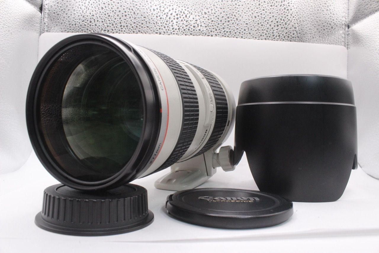 キャノン CANON EF 70-200mm F2.8 L USM キャップ フード 付き 6428 RO2870