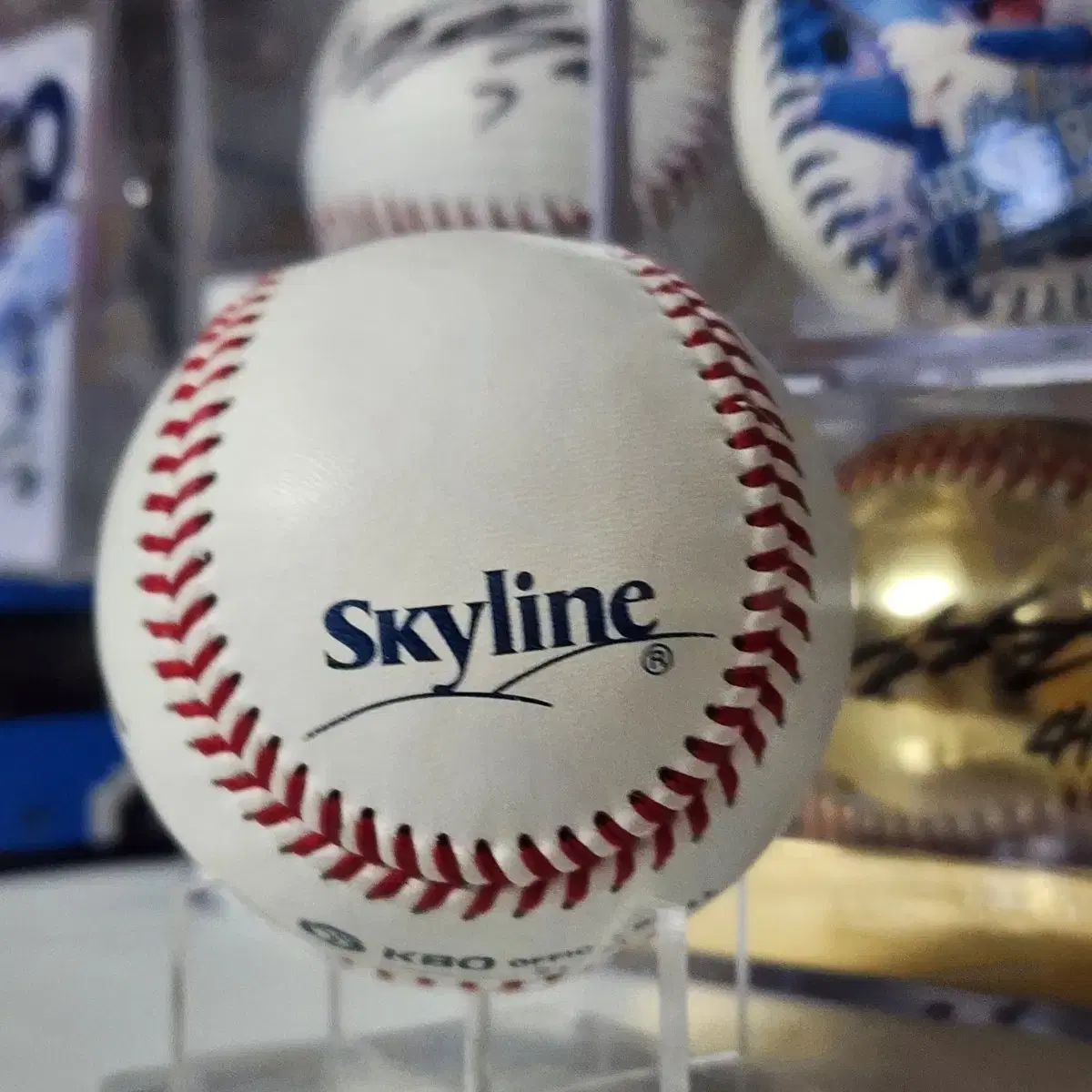  Hanwhae Eagles ハンファ イーグルス 文賢彬 ムン ヒョンビン KBO 球 サインボール 記念グッズ 野球