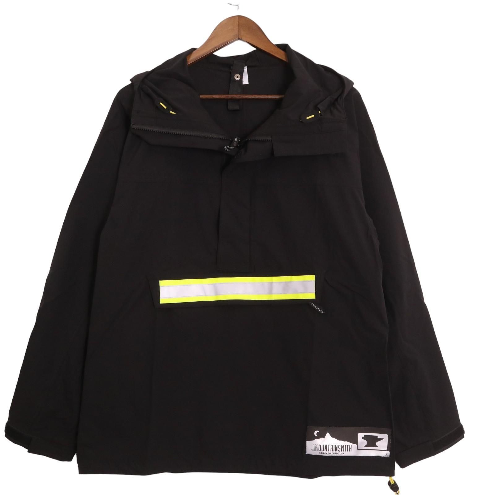 未使用品 JACKSON MATISSE × MOUNTAIN SMITH / Nylon Anorak ジャクソンマティス マウンテンスミス  アノラックパーカー プルオーバー ジャケット JM23SSMS05 BLACK 表記サイズM 【2408】 - メルカリ