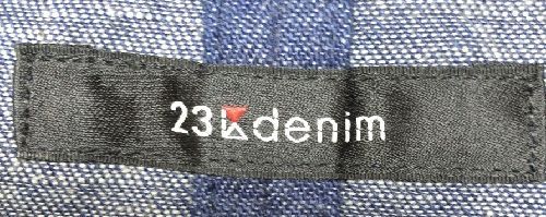 23区 denimスラブ レディース コート ヴィンテージデニム トレンチ 