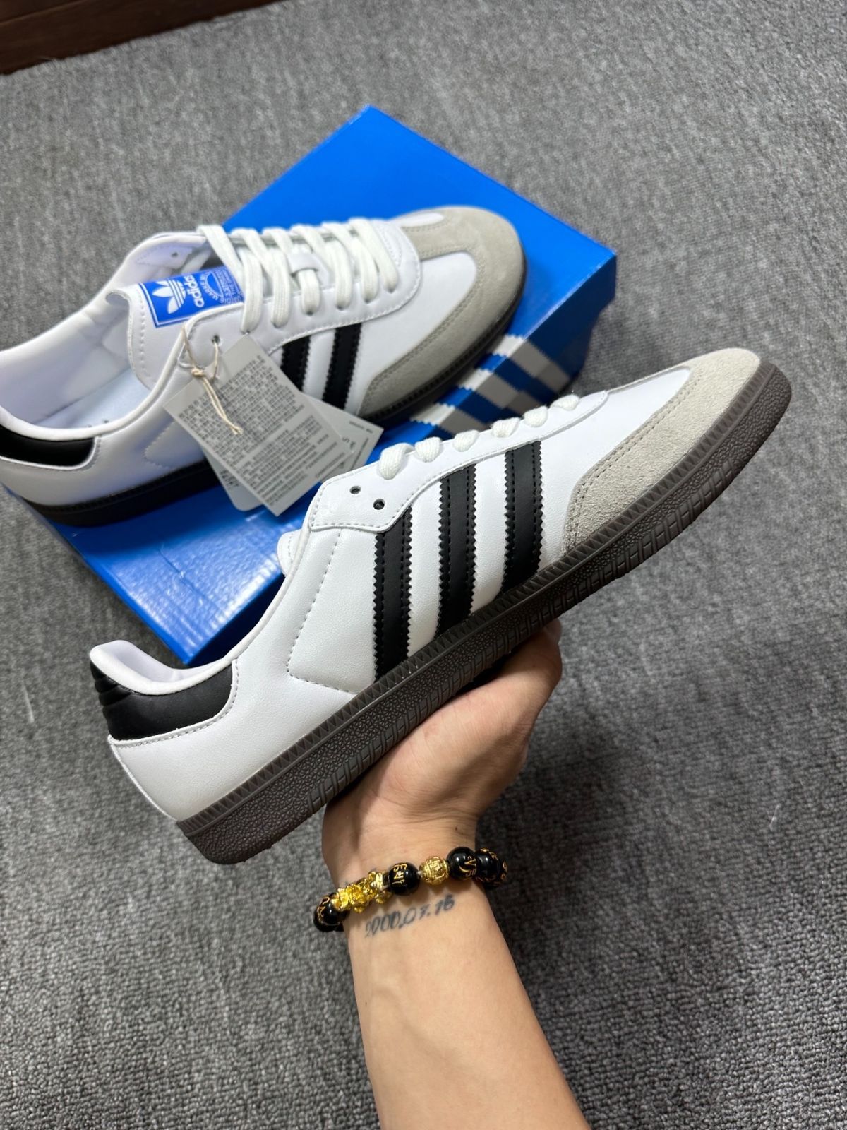 新品 SAMBA OG アディダス サンバ ホワイト Adidas Originals Samba white 男女兼用