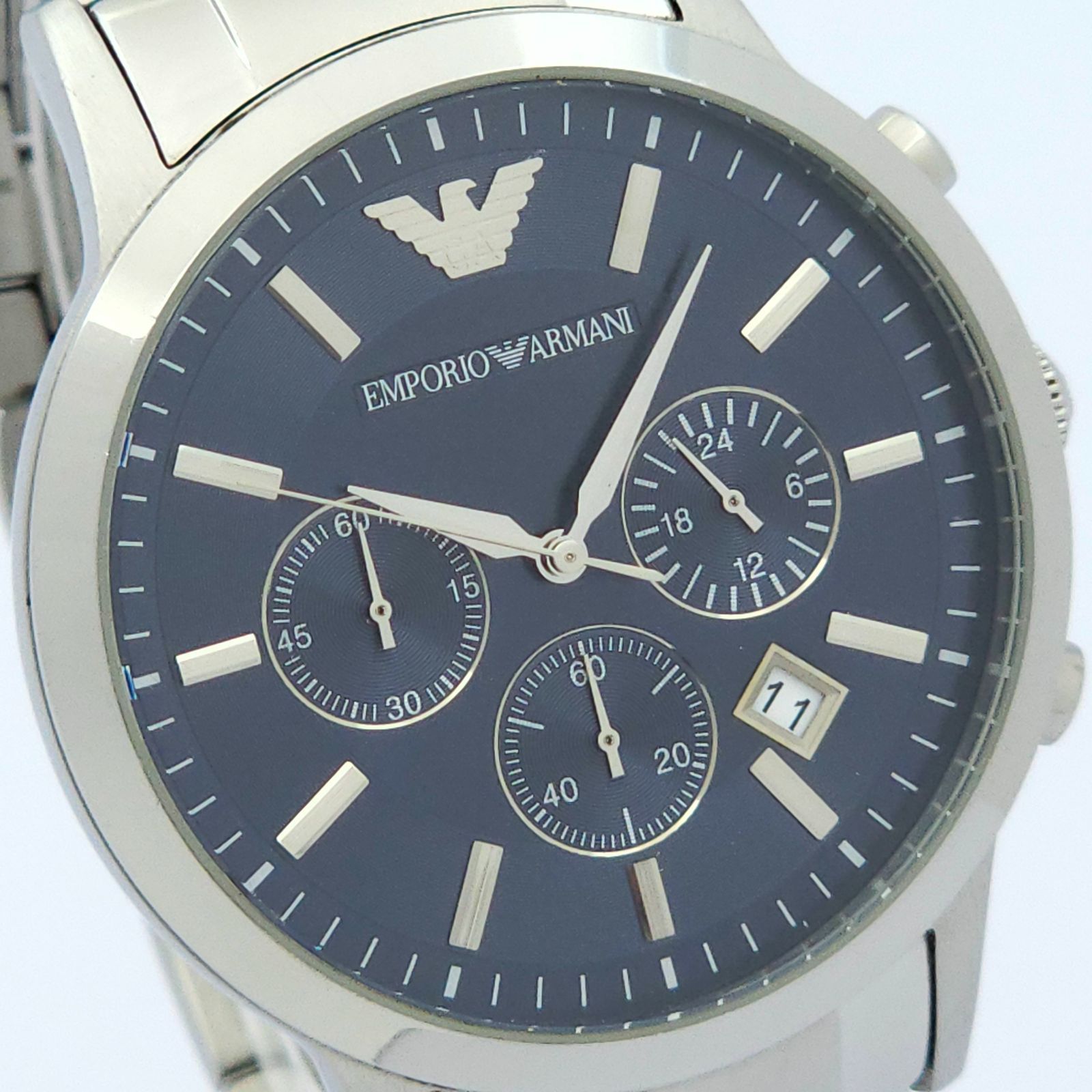 動作品 EMPORIO ARMANI エンポリオアルマーニ 電池交換済み クォーツ 