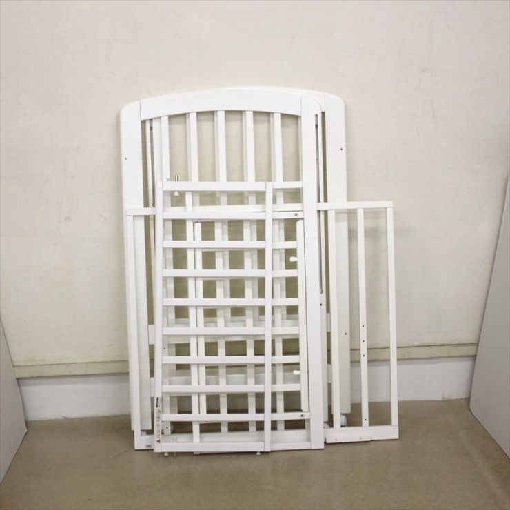 KATOJI　ハイポジションミニベッド アーチ（ホワイト）木製ベビーベッド ハイポジションミニベッド アーチ（ホワイト）」について