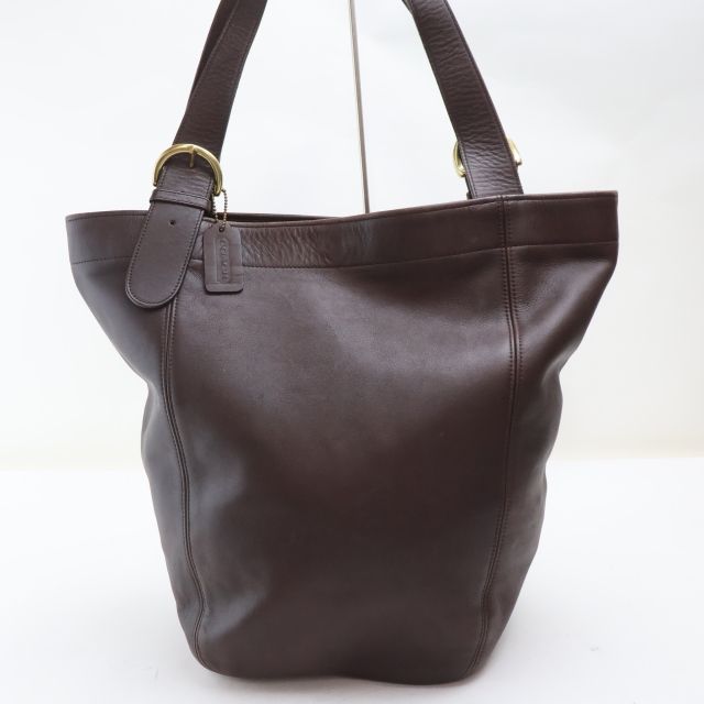 2506-55 コーチ 4082 トートバッグ COACH レザー製 ブラウン 肩掛け可 金金具