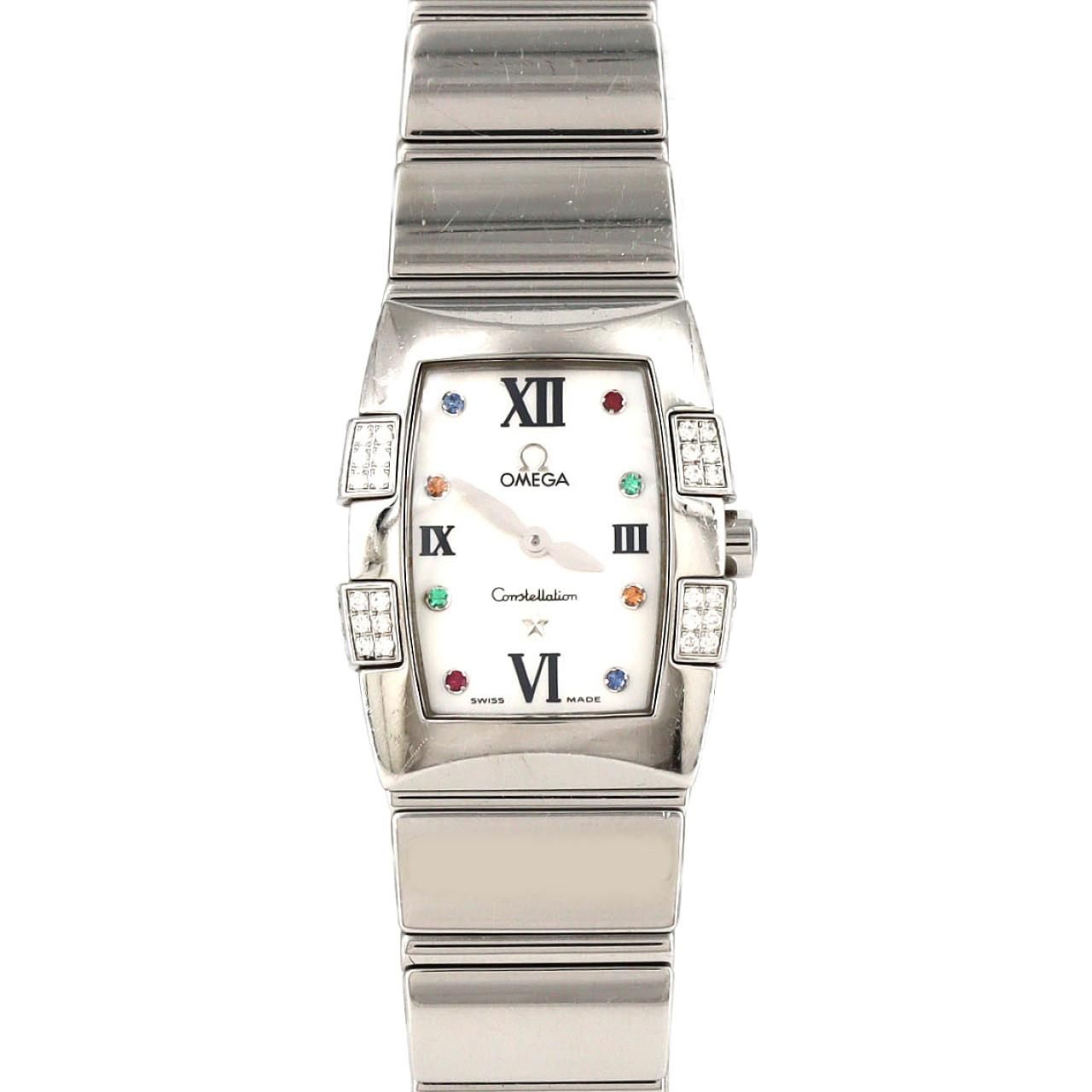 オメガ コンステレーションクアドレラ D･8P 1585.79 SS クォーツ