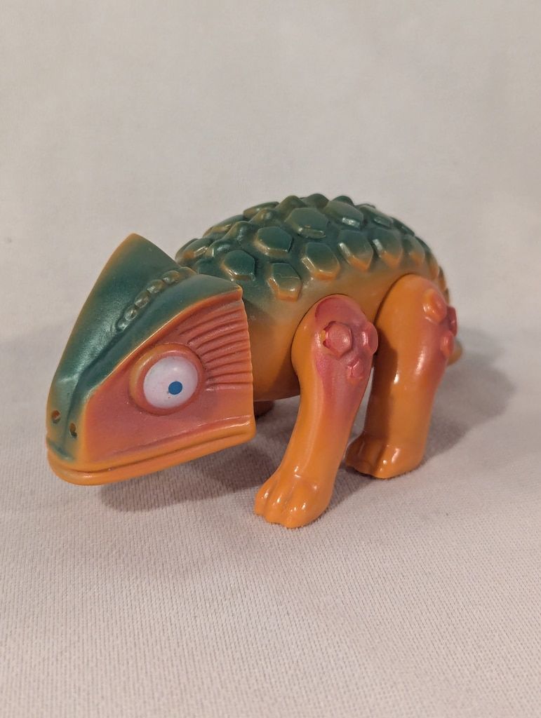 マーミット 世紀の大怪獣シリーズ/ビニパラベビー ピーター オレンジ成型