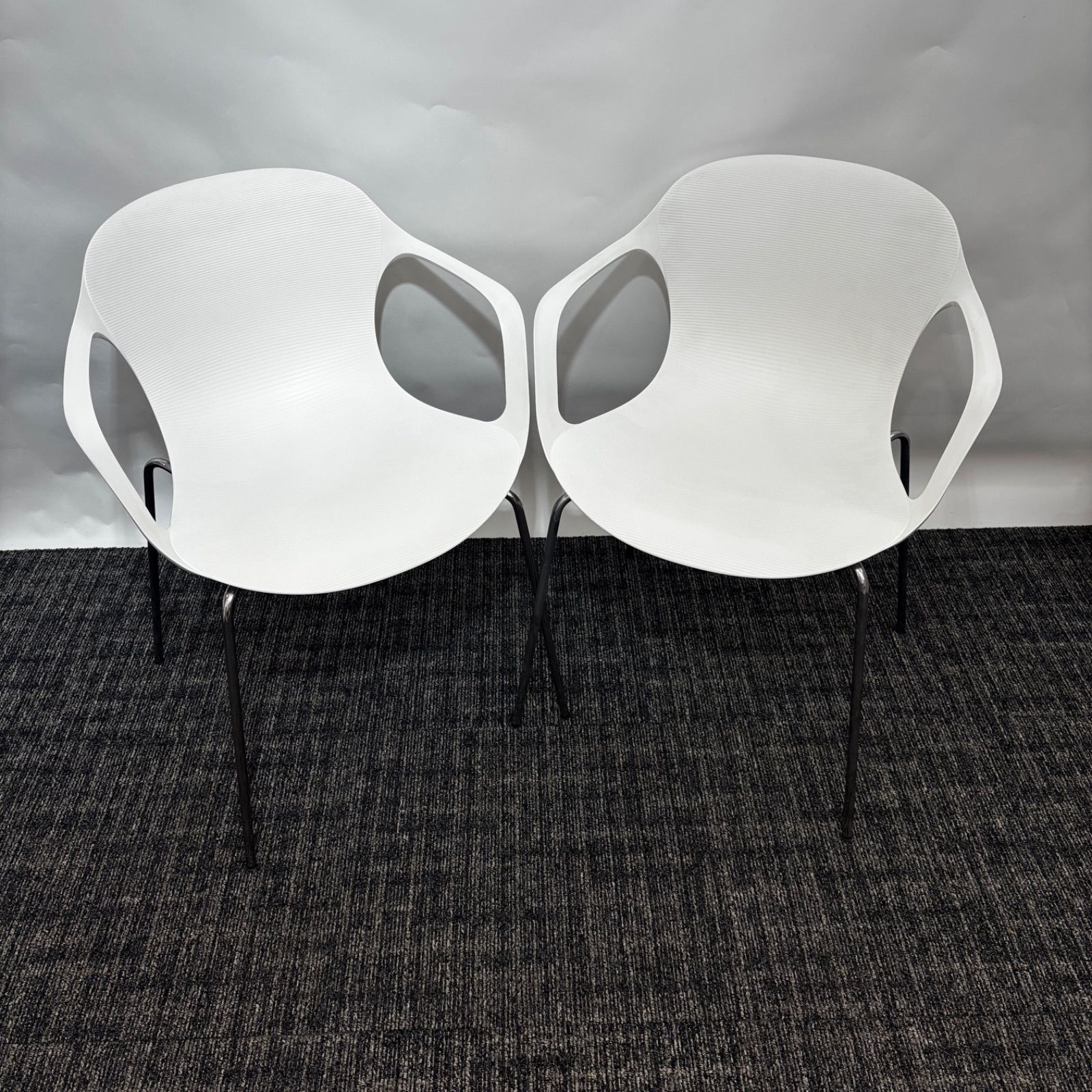 Fritz Hansen NAPチェア アーム付き2脚セット カスパー サルト デザイン​