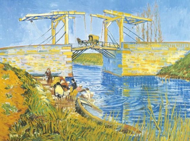 種類2：f6 額絵 ゴッホ アルルの跳ね橋 f8・f6・f4サイズ 世界の