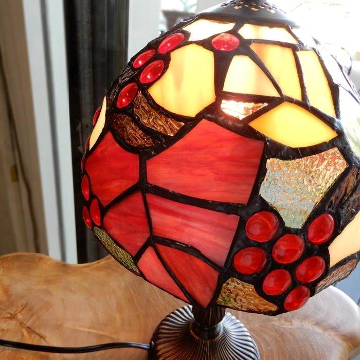 ステンドグラス ランプ ステンドランプ おしゃれ 葡萄 ぶどう