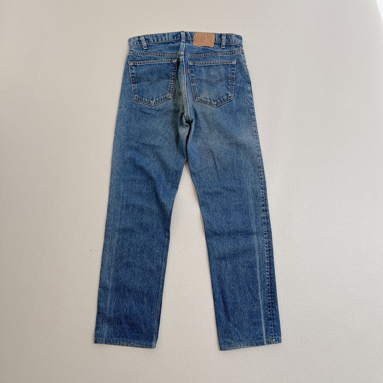 80s USA製 リーバイス505 デニムパンツ ハチマル 脇割り 刻印532 Levi 