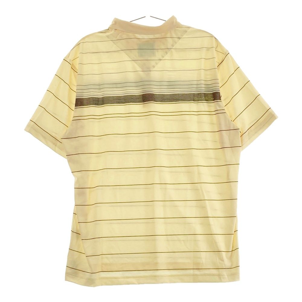サイズ：L TRAVIS MATHEW トラビスマシュー  半袖Tシャツ ボーダー柄 ホワイト系 [240101444163] ゴルフウェア メンズ ストスト 新品】TRAVIS MATHEW トラビスマシュー 半袖Tシャツ ボーダー柄