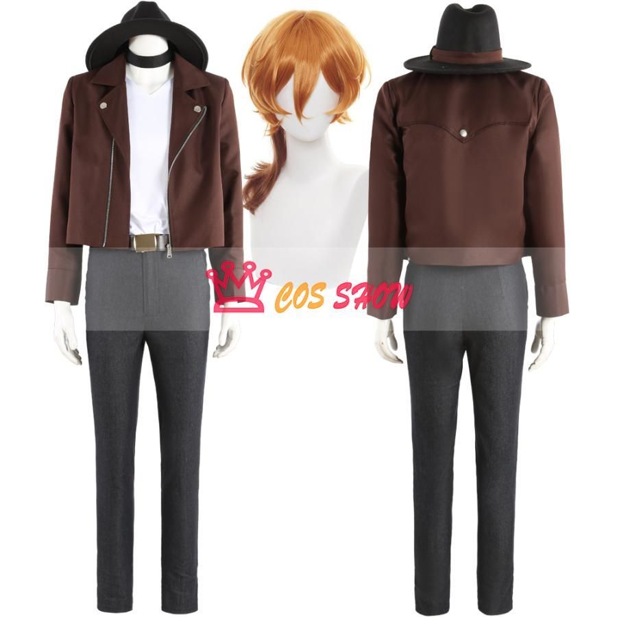 文豪ストレイドッグス 第5シーズン 吸血鬼 中原中也 なかはらちゅうや コスプレ衣装 帽子付き cosplay 仮装 オーダーメイド製作 イベン