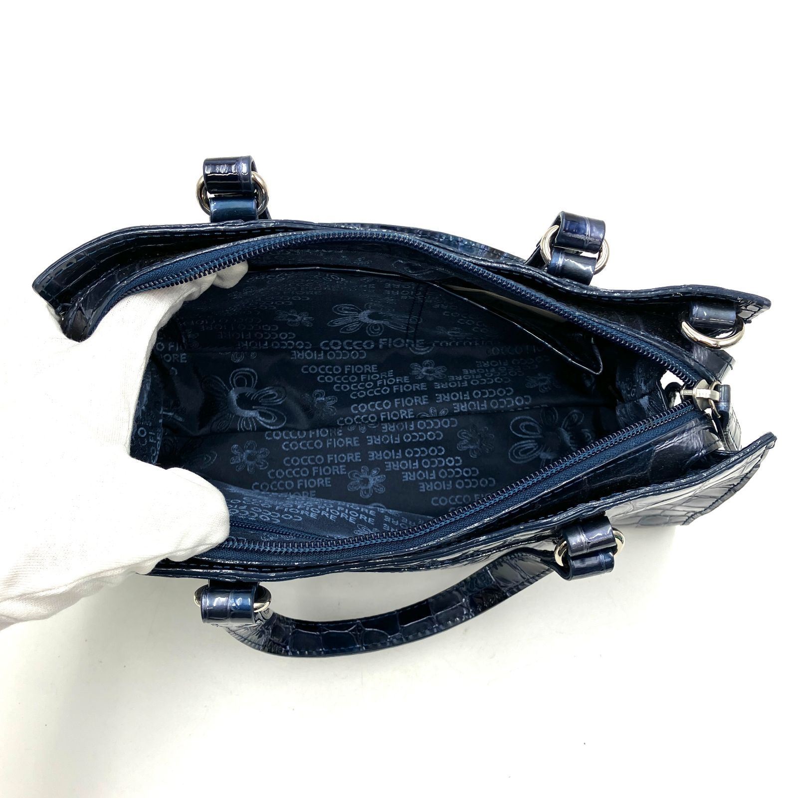 COCCO FIORE コッコフィオーレ ショルダーバッグ ハンドバッグ 2way 
