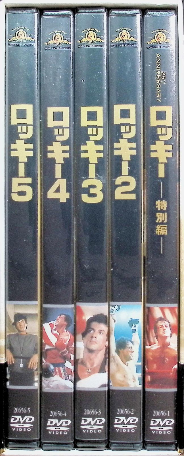 ロッキー DVDコレクターズBOX（DVD5枚組・収納ボックス付