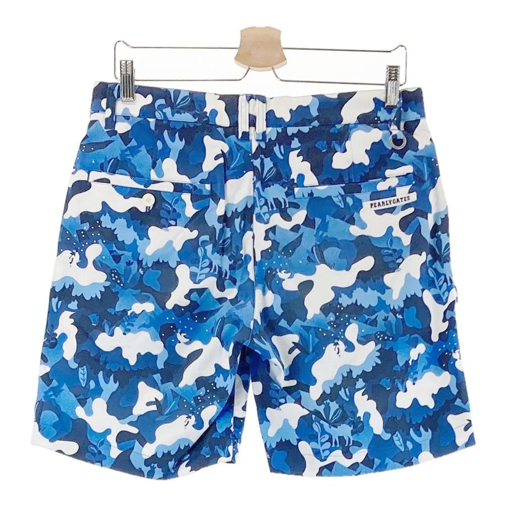 サイズ：4 PEARLY GATES パーリーゲイツ 30周年 ハーフパンツ 迷彩