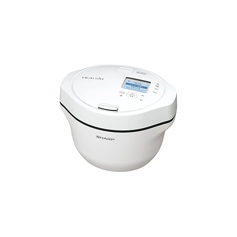 シャープ ヘルシオ ホットクック 電気調理鍋 無水鍋 1.6L 2~4人用 スマホ連携 ホワイト KN-HW16G-W