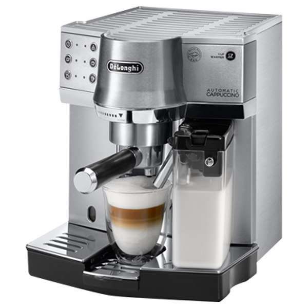 Delonghi/デロンギ エスプレッソ・カプチーノメーカー オートマティック カプチーノ シルバー EC860M