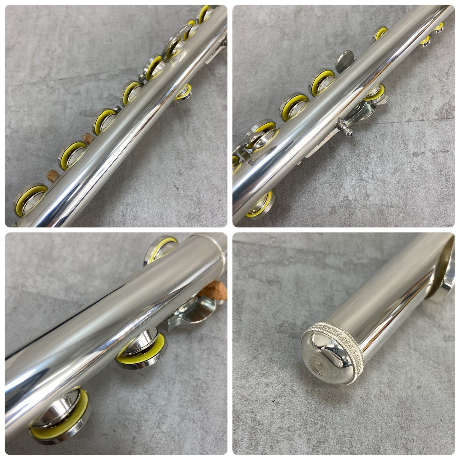 ムラマツフルート　GXⅢ　管体銀製　現行モデル　ピントップアーム　カバードキィ Muramatsu Flute ムラマツフルート GXⅢ 管体銀製 現行モデル