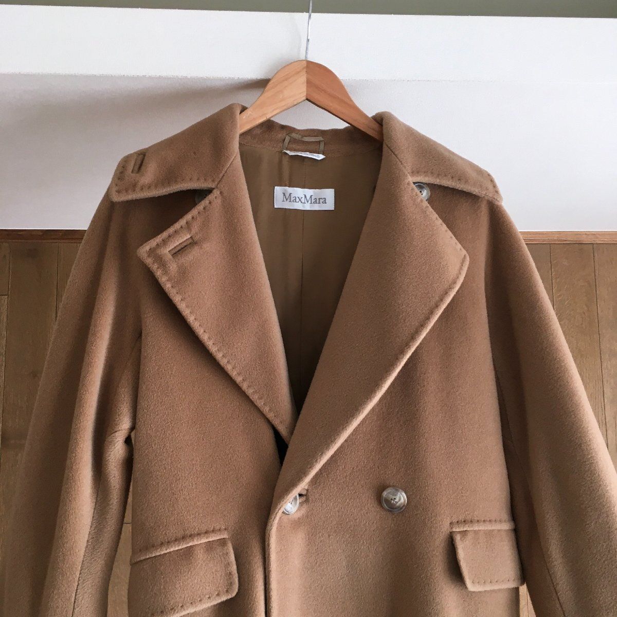 美品 マックスマーラ Max Mara コート キャメル36 - メルカリ