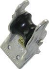 ニッコー機材 アルミツノローラー NP-120 Q4X-NKK-G00-016