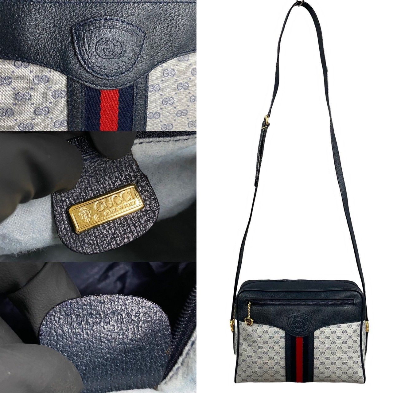 ほぼ未使用 袋付 GUCCI グッチ オールドグッチ ヴィンテージ
